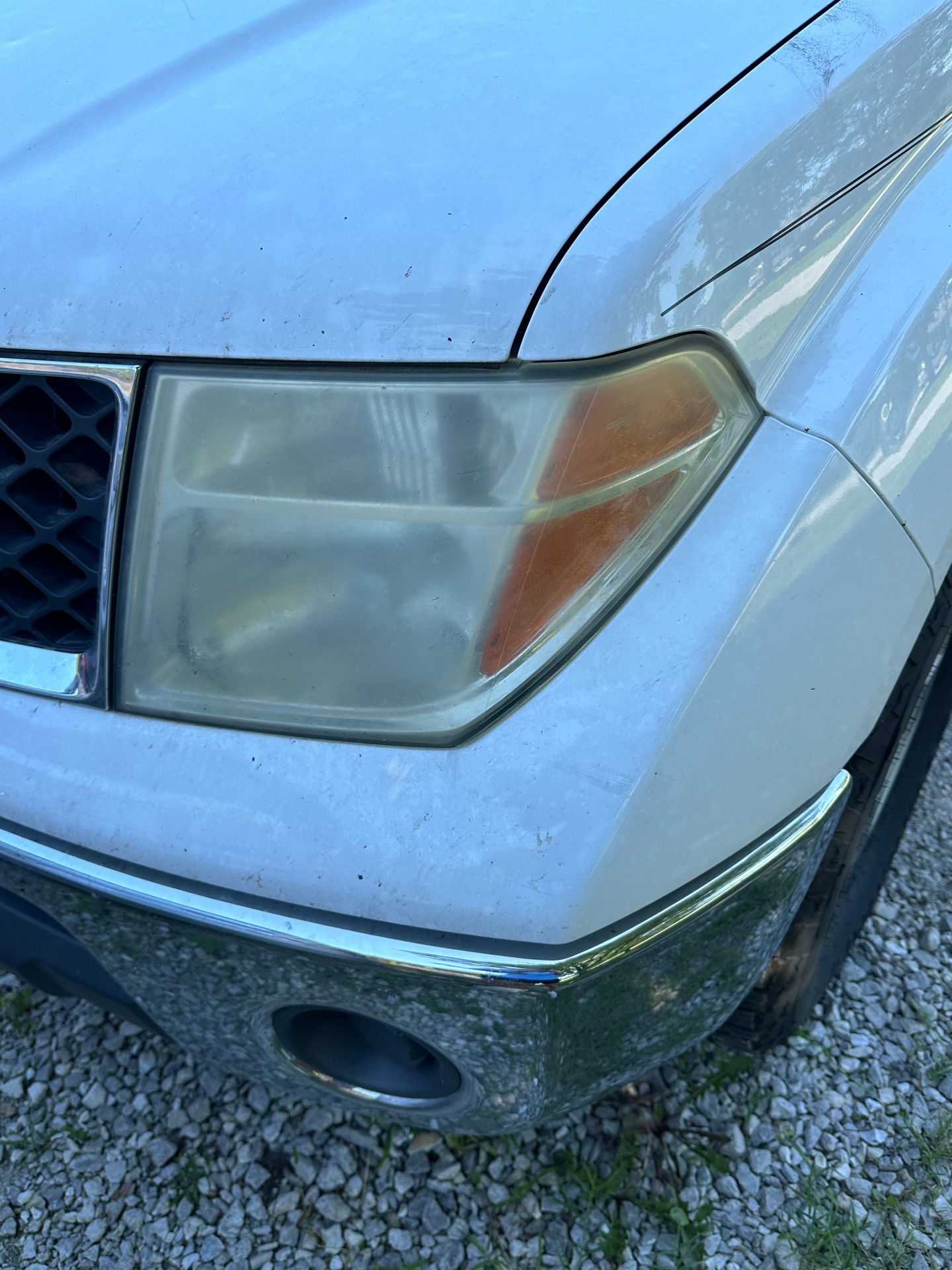 Headlight Restoration Before